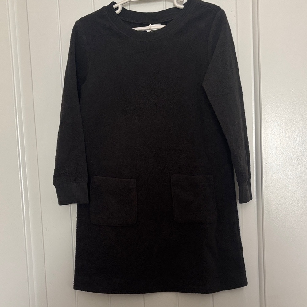 Classic Charcoal Gray Kids Dress